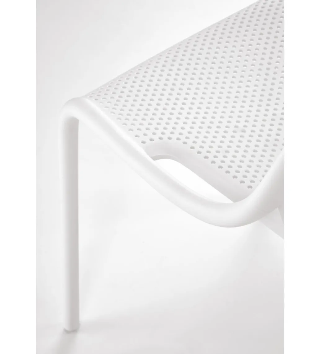 Krzesło ogrodowe K532 80 cm białe*Halmar Clearance
