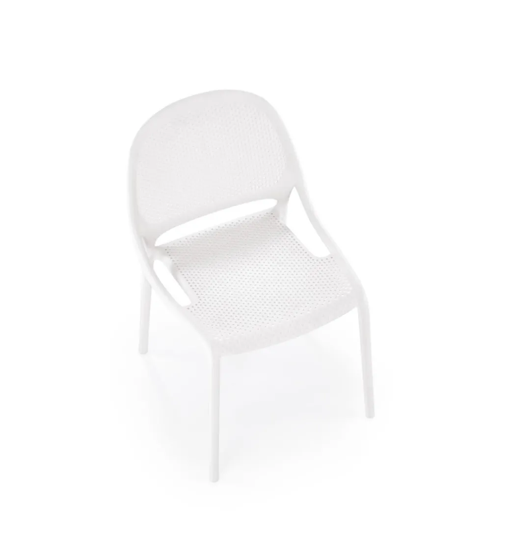 Krzesło ogrodowe K532 80 cm białe*Halmar Clearance