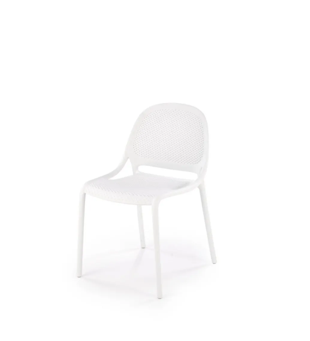 Krzesło ogrodowe K532 80 cm białe*Halmar Clearance