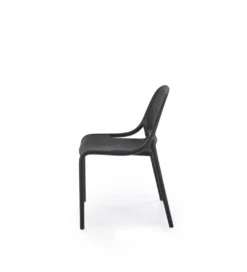 Krzesło ogrodowe K532 80 cm czarne*Halmar Best