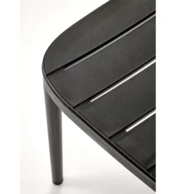 Krzesło ogrodowe K529 83 cm czarne*Halmar Sale