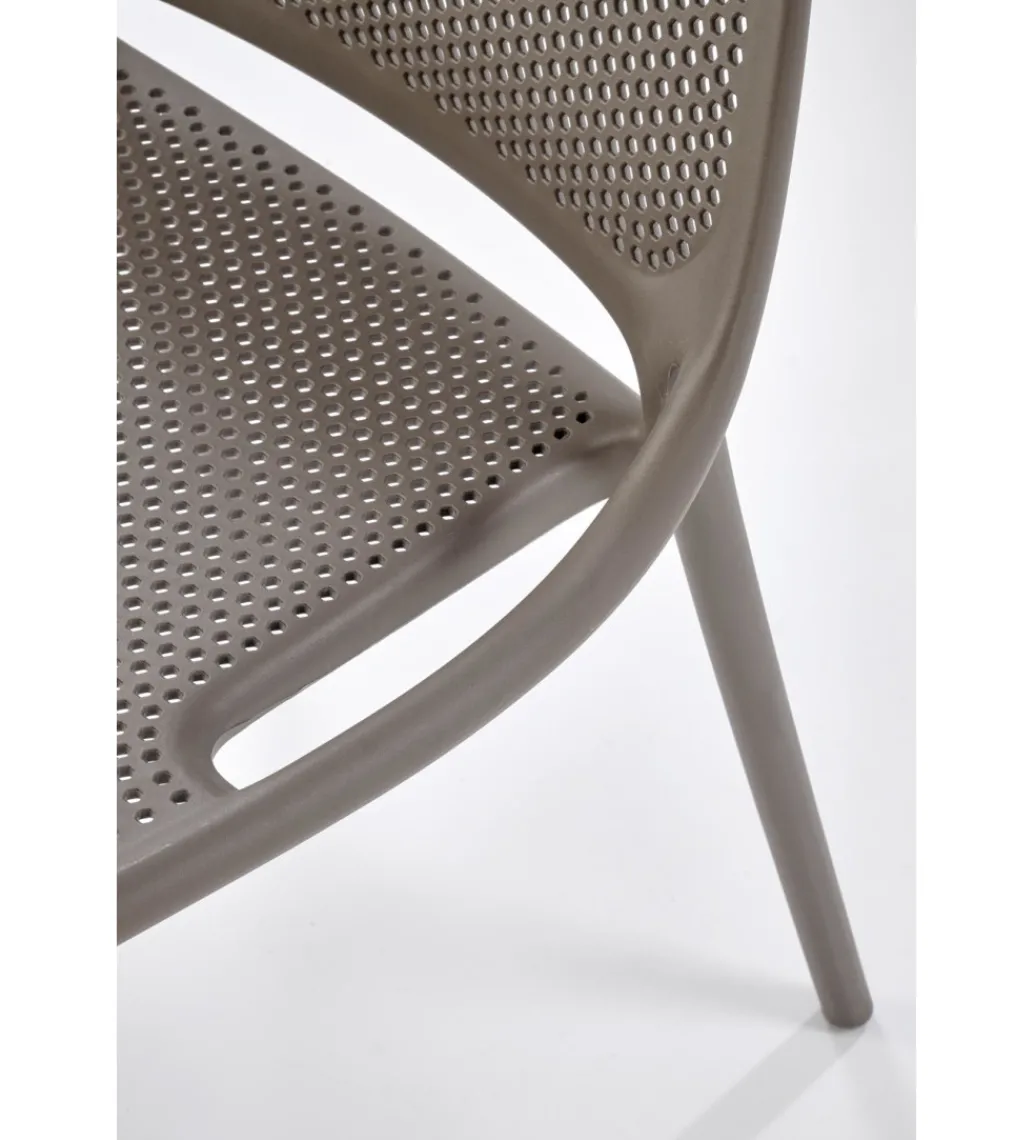 Krzesło ogrodowe K532 80 cm khaki*Halmar