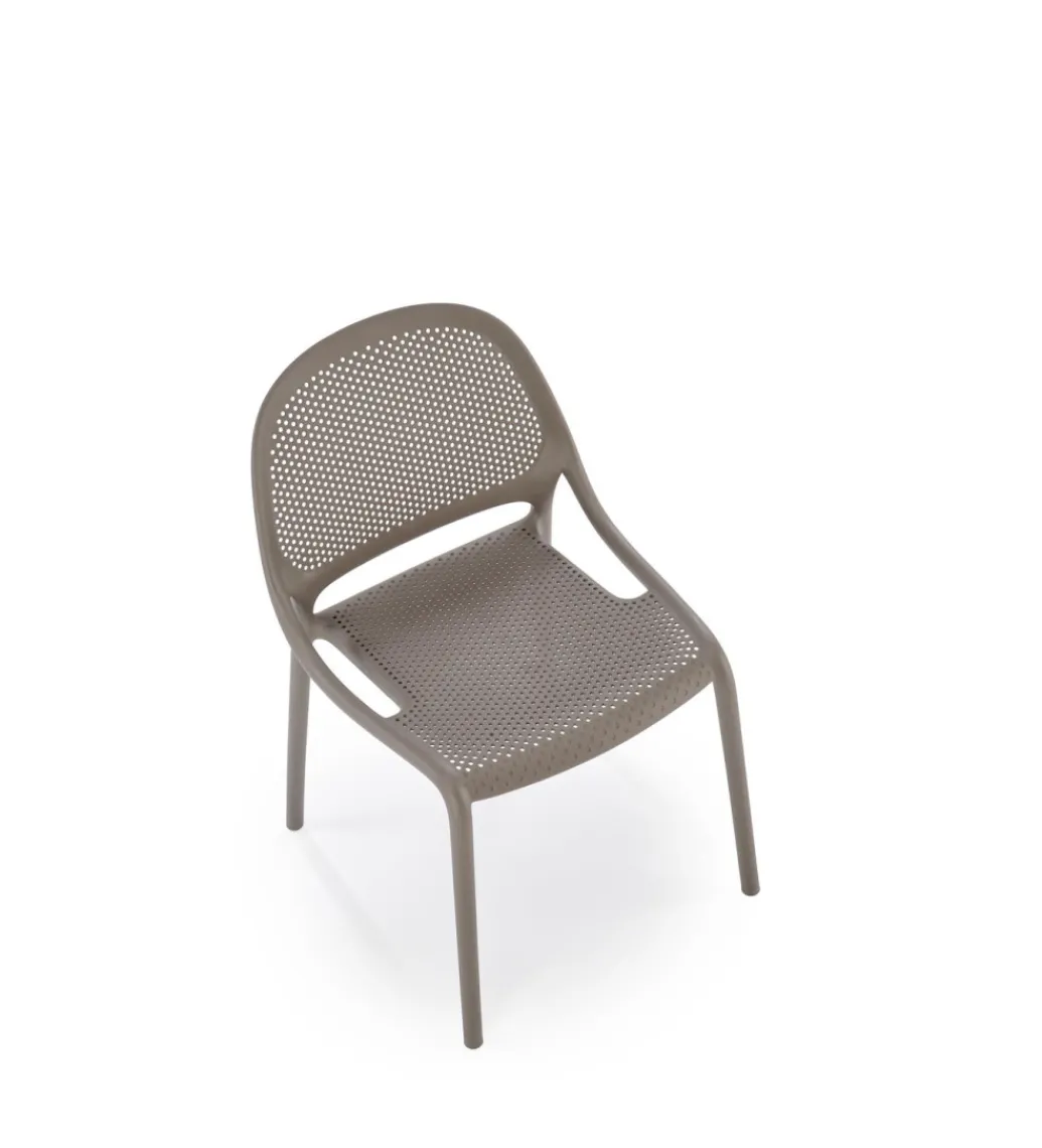 Krzesło ogrodowe K532 80 cm khaki*Halmar