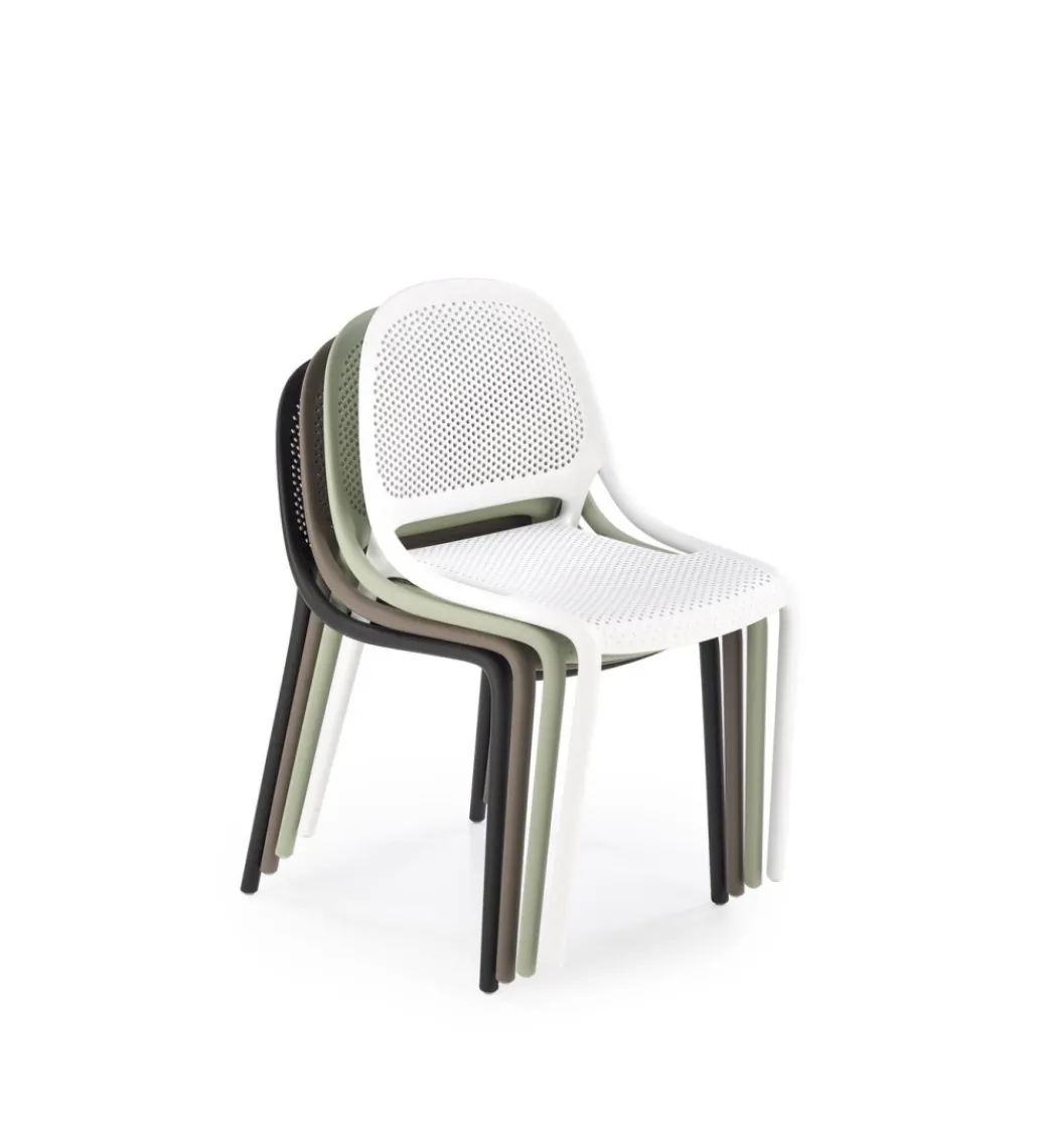 Krzesło ogrodowe K532 80 cm khaki*Halmar