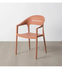 Krzesło ogrodowe LUCEROS 83 cm terrakota*Zona-Design Online