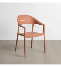 Krzesło ogrodowe LUCEROS 83 cm terrakota*Zona-Design Online