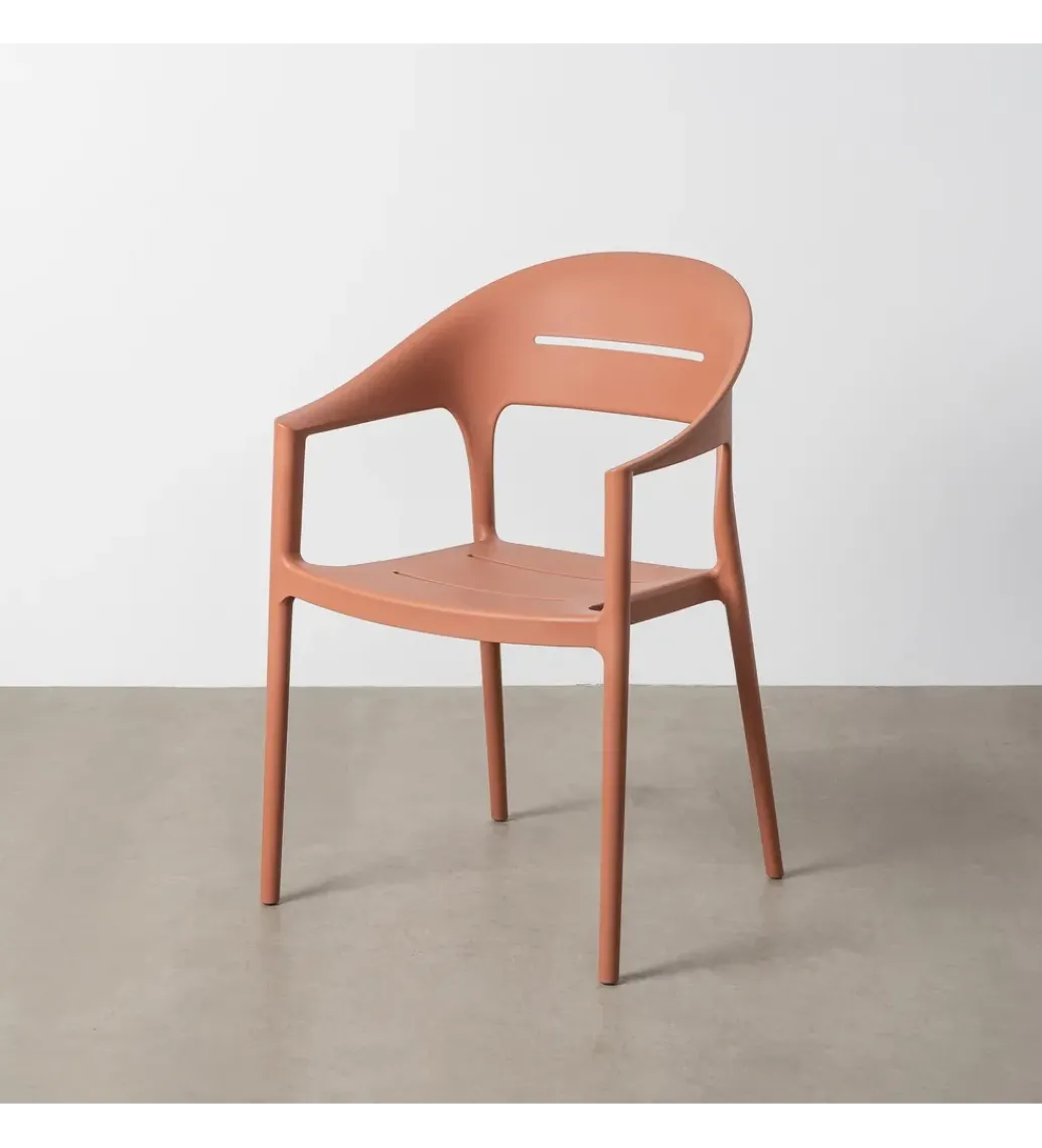 Krzesło ogrodowe LUCEROS 83 cm terrakota*Zona-Design Online