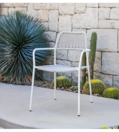 Krzesło ogrodowe MILOS białe*Zona-Design Hot