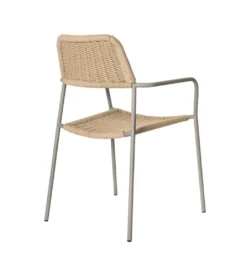 Krzesło ogrodowe MILOS naturalne beżowe*Zona-Design New