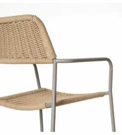 Krzesło ogrodowe MILOS naturalne beżowe*Zona-Design New