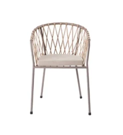 Krzesło ogrodowe MYRA 80 cm szare*Zona-Design