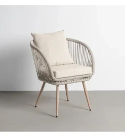 Krzesło ogrodowe PACAREKKO 80 cm szarobrązowe*Zona-Design Sale
