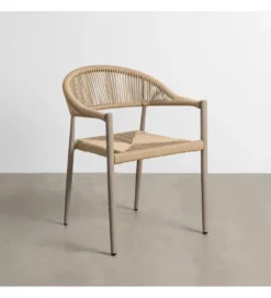Krzesło ogrodowe PODERAN 76 cm beżowe*Zona-Design Online