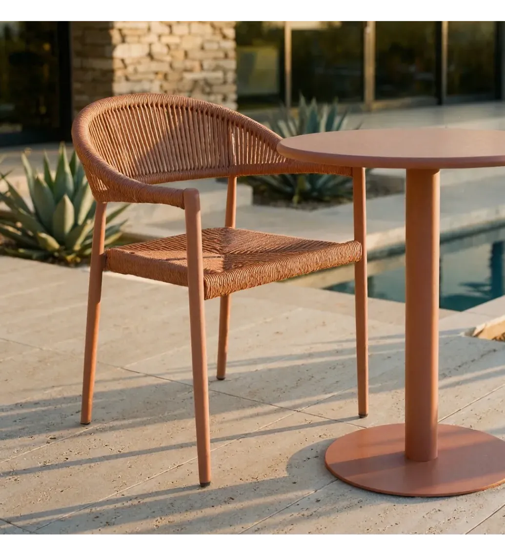 Krzesło ogrodowe PODERAN 76 cm terrakota*Zona-Design Discount