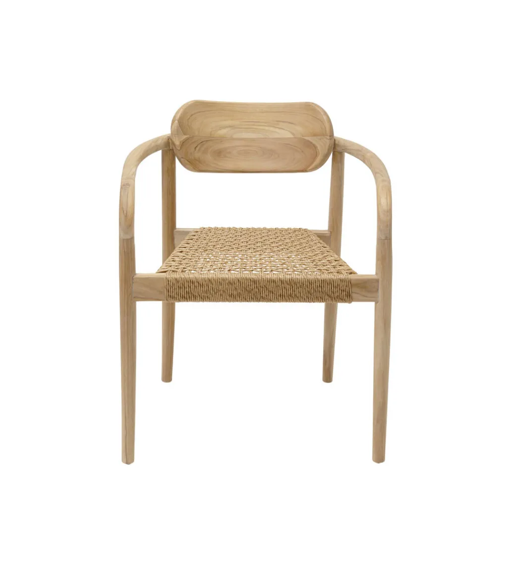 Krzesło ogrodowe SOLE MIO 80 cm drewno teak*KARE Best