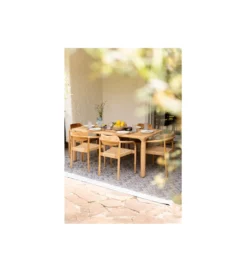 Krzesło ogrodowe SOLE MIO 80 cm drewno teak*KARE Best