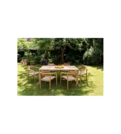 Krzesło ogrodowe SOLE MIO 80 cm drewno teak*KARE Best