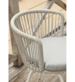 Krzesło ogrodowe TOA 75 cm szare*J-Line
