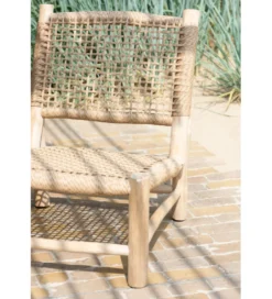 Krzesło ogrodowe VITA 85 cm naturalne*J-Line Sale