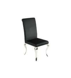 Krzesło OXANA Modern Barock czarne*Invicta Interior Clearance