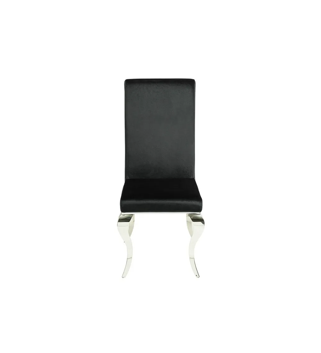 Krzesło OXANA Modern Barock czarne*Invicta Interior Clearance