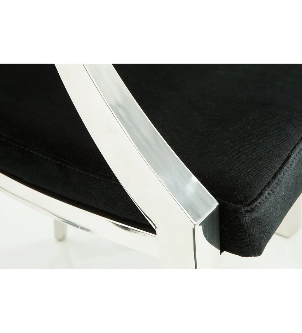 Krzesło OXANA Modern Barock czarne*Invicta Interior Clearance