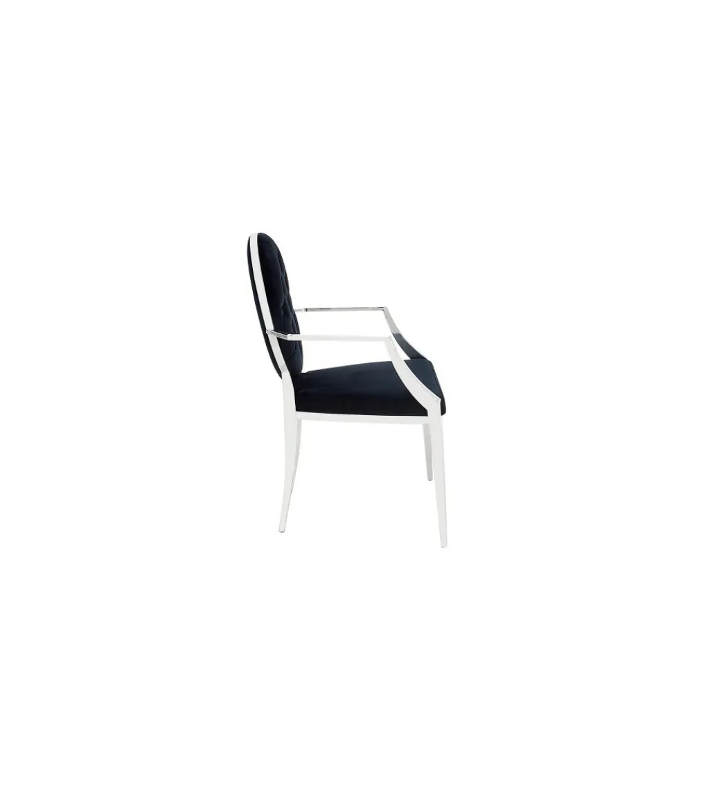 Krzesło OXANA Modern Barock czarne*Invicta Interior Clearance