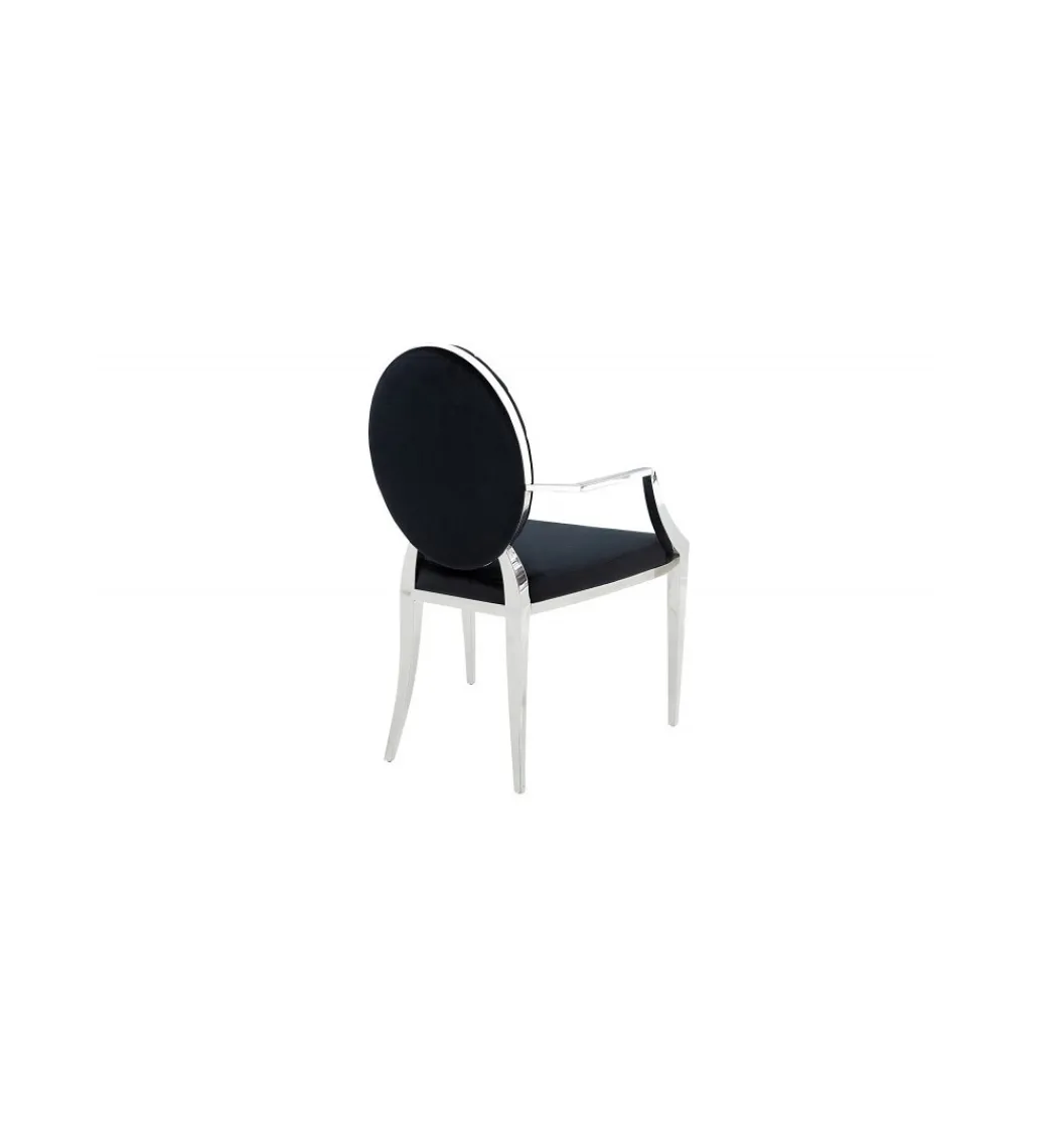 Krzesło OXANA Modern Barock czarne*Invicta Interior Clearance