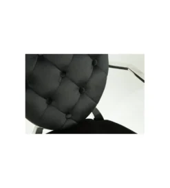 Krzesło OXANA Modern Barock Czarne*Invicta Interior New