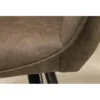 Krzesło Palermo z podłokietnikami taupe*Invicta Interior Sale