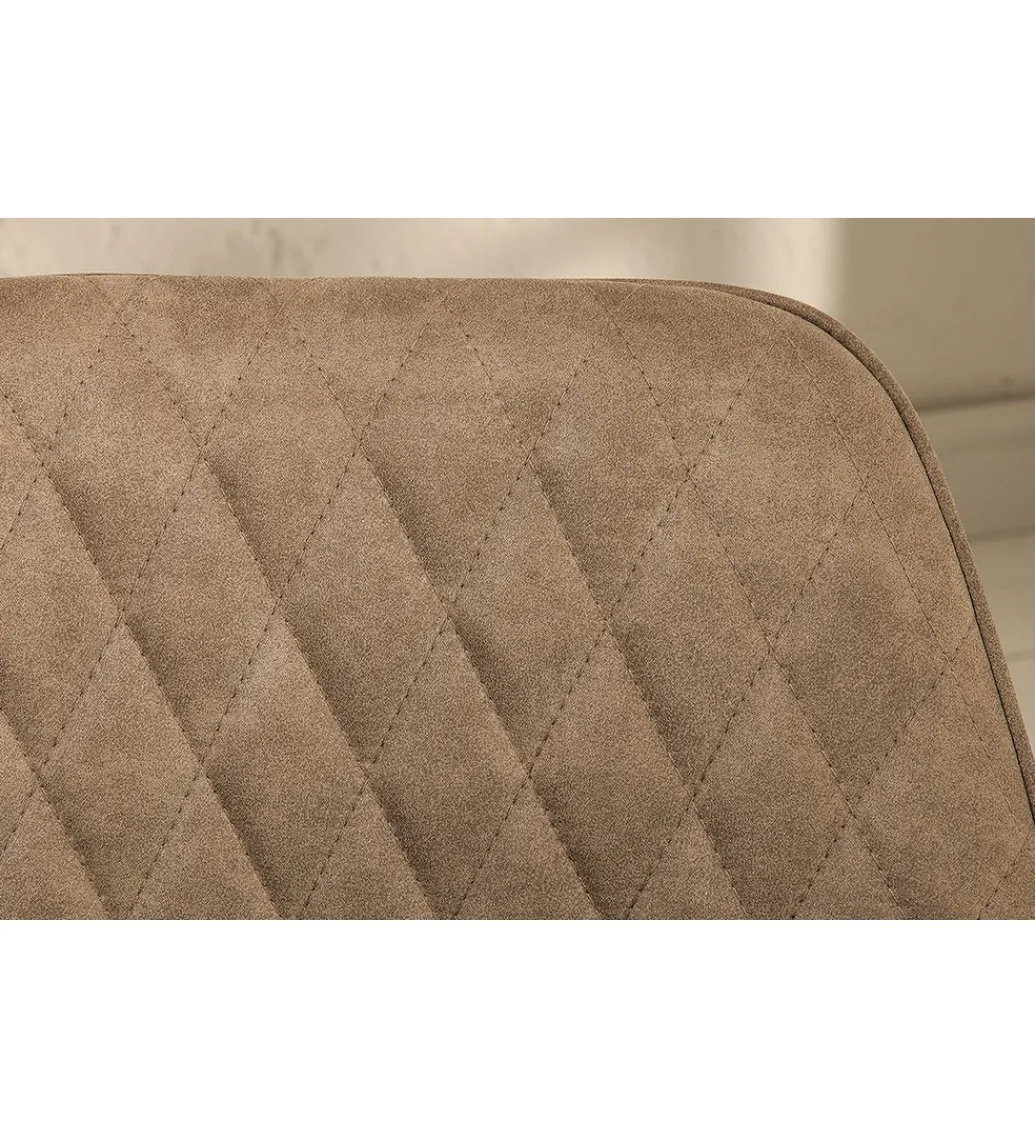 Krzesło Palermo z podłokietnikami taupe*Invicta Interior Sale