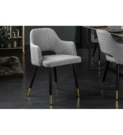 Krzesło Paris jasnoszare*Invicta Interior New