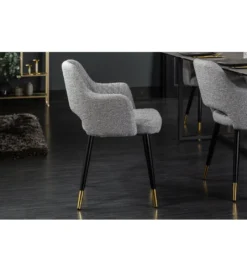 Krzesło Paris jasnoszare*Invicta Interior New