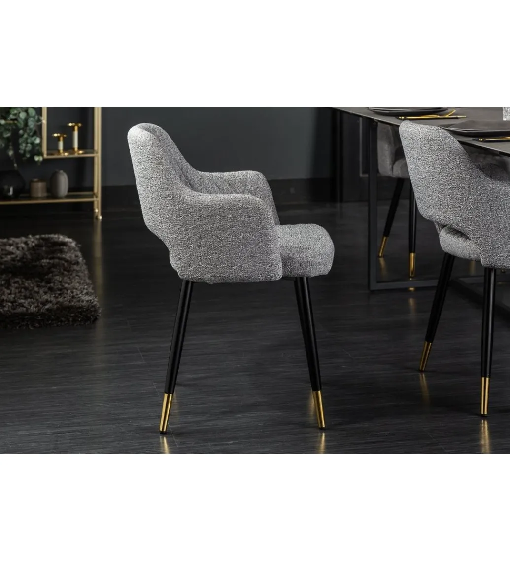 Krzesło Paris jasnoszare*Invicta Interior New