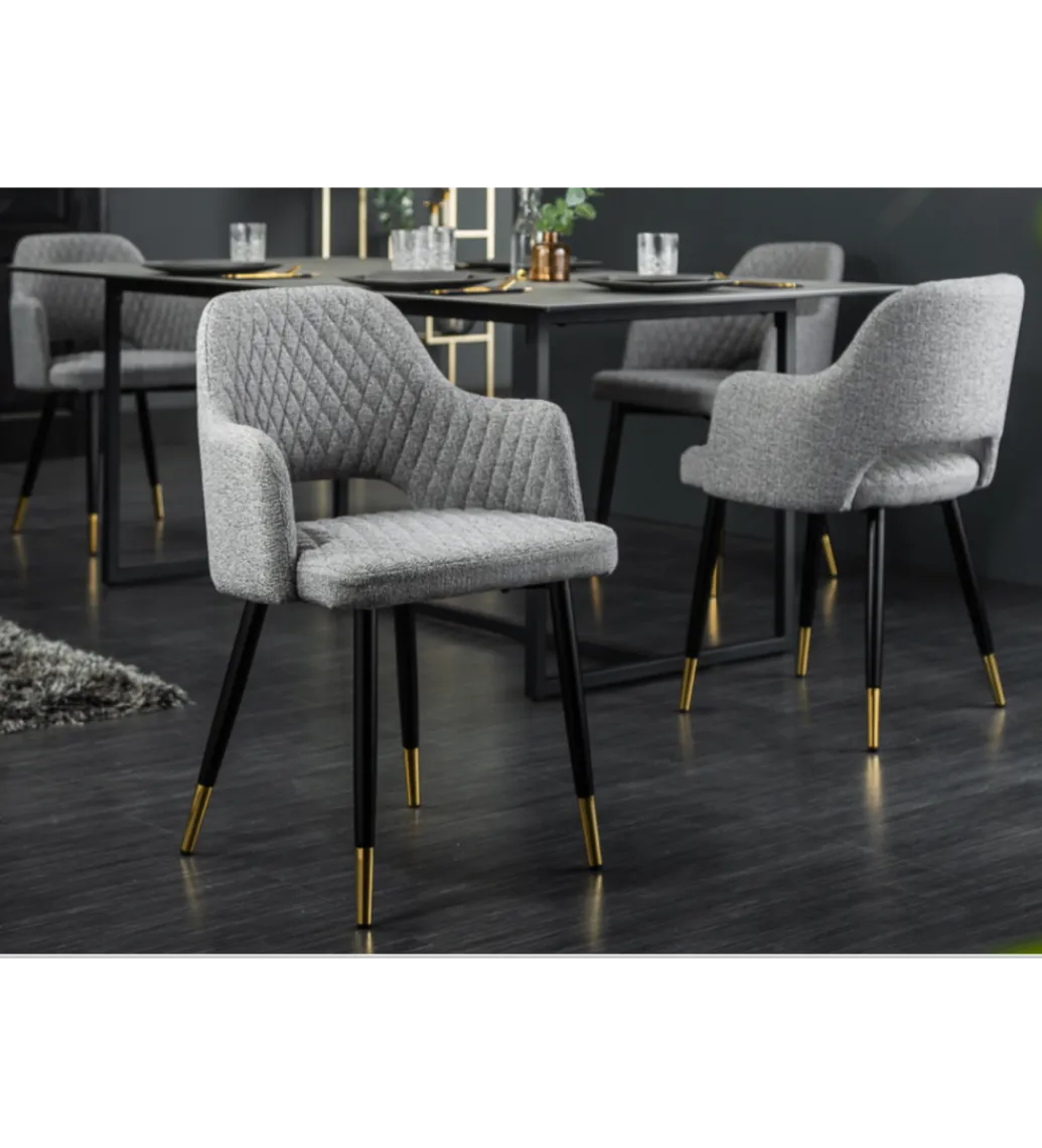 Krzesło Paris jasnoszare*Invicta Interior New