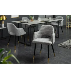 Krzesło Paris jasnoszare*Invicta Interior New