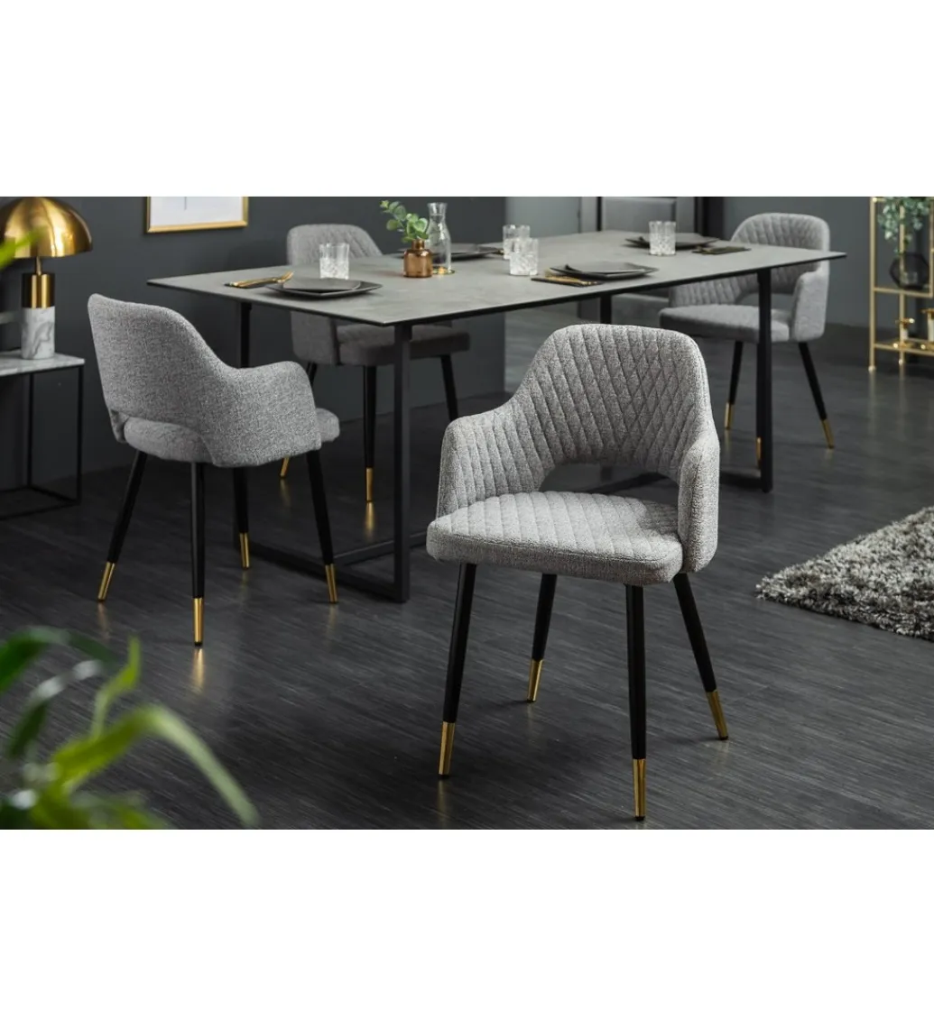 Krzesło Paris jasnoszare*Invicta Interior New