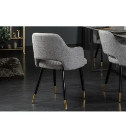 Krzesło Paris jasnoszare*Invicta Interior New