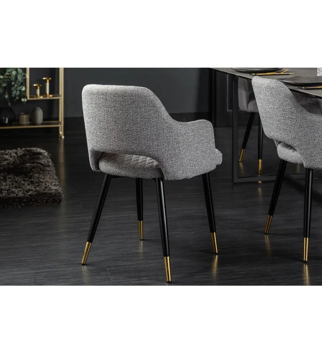Krzesło Paris jasnoszare*Invicta Interior New