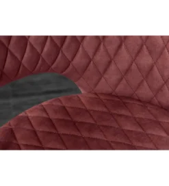 Krzesło Paris Velvet czerwono bordowe*Invicta Interior Hot