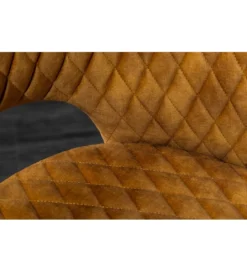 Krzesło PARIS velvet musztardowy*Invicta Interior Clearance