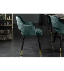 Krzesło Paris Velvet petrol*Invicta Interior Best