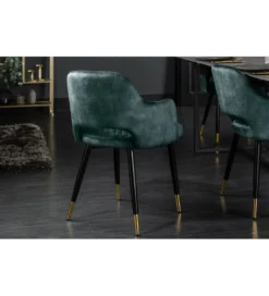 Krzesło Paris Velvet petrol*Invicta Interior Hot