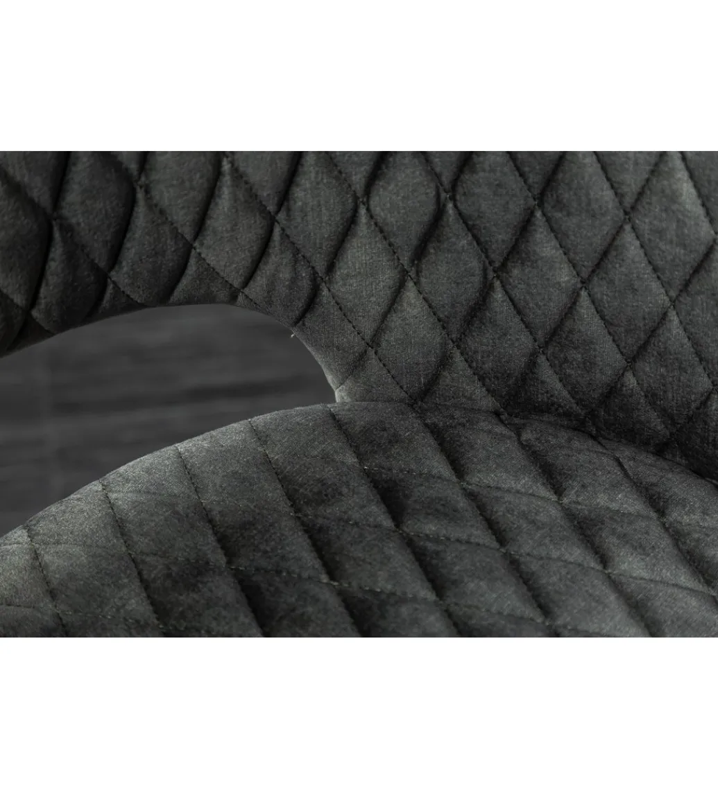 Krzesło Paris Velvet szaro zielone*Invicta Interior Sale