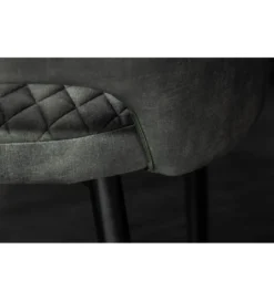 Krzesło Paris Velvet szaro zielone*Invicta Interior Best