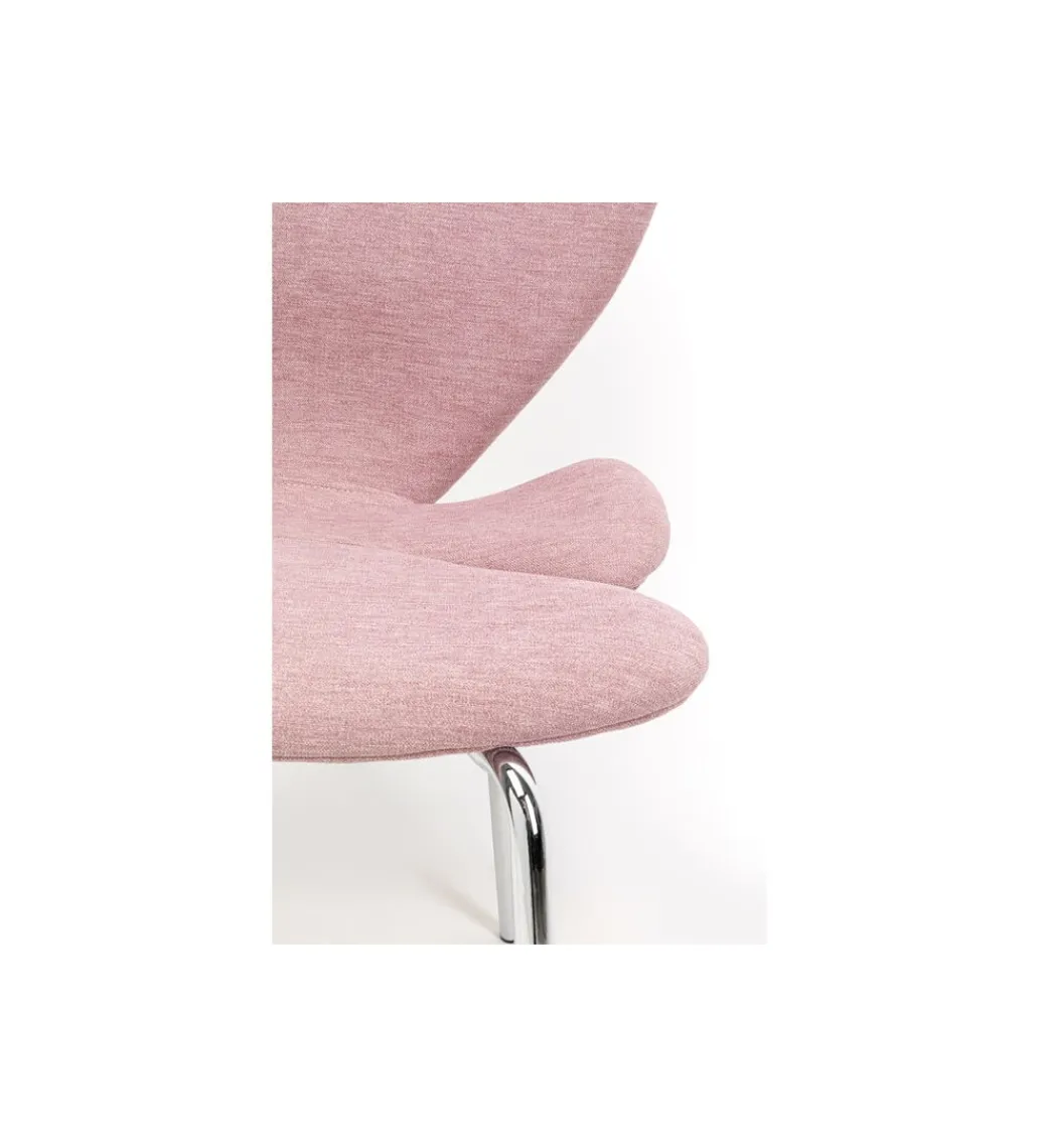 Krzesło PETAL 84 cm różowe*KARE Online