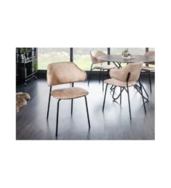 Krzesło RONSE greige*Invicta Interior New