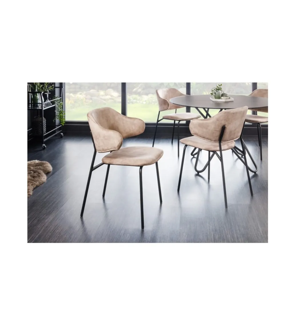 Krzesło RONSE greige*Invicta Interior New
