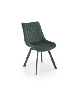 Krzesło ROTTE obrotowe siedzisko 360 stopni zielone*Halmar Outlet