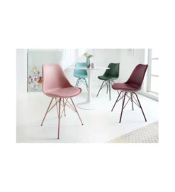 Krzesło RUFO II Scandinavia turkusowe*Invicta Interior Clearance